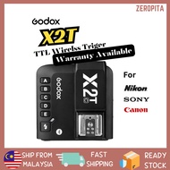 Godox X2T-C X2T-N X2T-S X2T-F X2T-O X2T-P TTL 1/8000s HSS Wireless Flash Trigger Transmitteraa