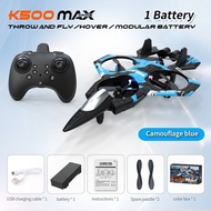 K500Max Fighter Jet Quadcopter Drone Stunt Light RC Airplane Four Channels Hovering High Altitude Ro