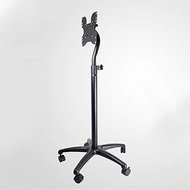 TV Mount,Sturdy Wall-Mounted Monitor Stand 12-32 inch TV Floor Black Rack, Wrought Iron Adjustable Vertical Pulley Display Bracket