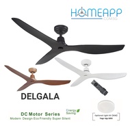 Fanco Delgala 52 inch DC Motor Ceiling Fan with Remote Control