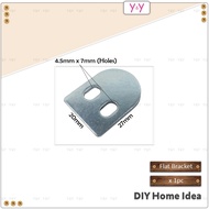 Y&Y Eco Cabinet Door Stopper Flat Bracket / Flat Joint Brace / Flat Joint Bracket