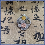 Wude Palace October First Update-Thai Silver Retro Youth Four Holy Beasts Square Plate Heaven Gossip