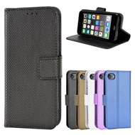 Suitable for Apple iPod touch 7 Phone Case touch6 Phone Leather Case Diamond Pattern touch5 Flip Car