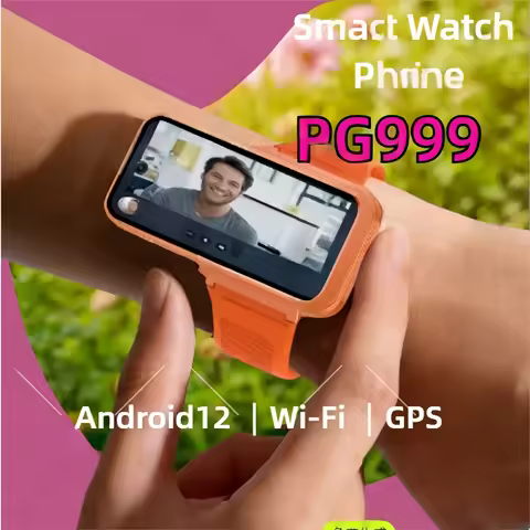 NEW PG999 Smartwatch Phone Touchscreen GPS 4G Android Wi-Fi HD Camera Global Connectivity Octa-core 