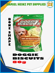 Pet Plus DOGGIE BISCUITS - Bone Shape | 80g