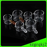 [Szgrqkj2] Espresso Measuring Glass Pitcher Cup Espresso Glass Multipurpose Carafe with