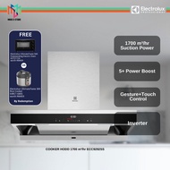 Electrolux ECC9292SS 90cm Stainless Steel Chimney Hood with Nano Coating Suction Power EFC929SA Cero