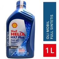 OLI SHELL HELIX HX7 PLUS 5W-40 1L UNTUK SEMUA JENIS MOTOR & MOBIL