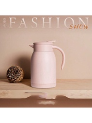 1pc 900ML/31.7oz Stainless Steel Inner Vacuum Insulated Coffee Pot, Large Capacity Warm Water Kettle