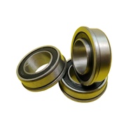 {news}1PCS F6003/20-2RS Bearing Steel Flange Bearing 20*35*11/12.8mm