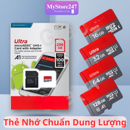 Thẻ nhớ Camera Thẻ Nhớ Điện Thoại 4GB 8GB 16GB 32GB 64GB 128GB Tặng Kèm Vỏ Thẻ Micro SDHC 80MB / s T