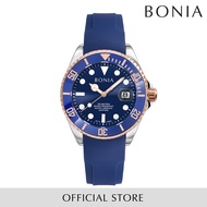 Bonia Men Watch Contemporary Automatic Limited Edition 2 Straps Set BNB10666-1683LE (Free Watch Wind