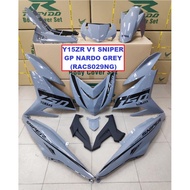 Rapido Cover Set Yamaha Y15ZR V1 V2 Sniper GP Nardo Grey Accessories Motor Y15 Ysuku Pink Red Sky Blue Yellow Y15ZR