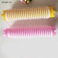 SHNGKI 10pcs fluffy Hair Root Rollers Pack Perm Rods Set Air Fringe Bang Hair Curler