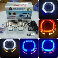 [READY STOCK] Bi-Xenon Projector Lens Double Angle Eye Light ccfl