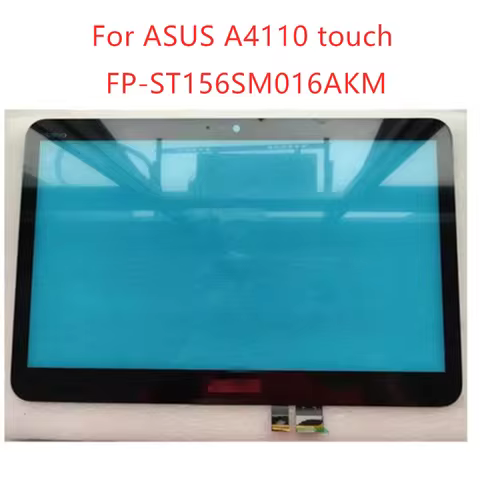 Free shipping New original 15.6" For ASUS A4110 touch screen Digitizer Glass panel Repalcement FP-ST