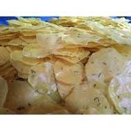 Opak UBI OPAK CASSAVA YELLOW RAW SAMILER CRACKERS