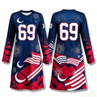Women's Autumn Long Sleeve Split Design Dress