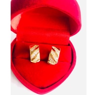 BANGKOK GOLD EARRINGS PERSIS 916 Gold Adult & Boy Size EARRING by FNSTORE 916 earring gold earring