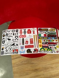 精美潮流A4 size行李箱滑板車單車貼紙 stickers
