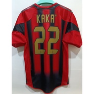Classic Vintage AC MILAN ( Italy Series A ) 2004-2005 Home Soccer Jersey % Jersey