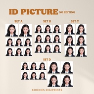 ID PICTURE | 1X1 | 2X2 | PRINT AND CUT ONLY