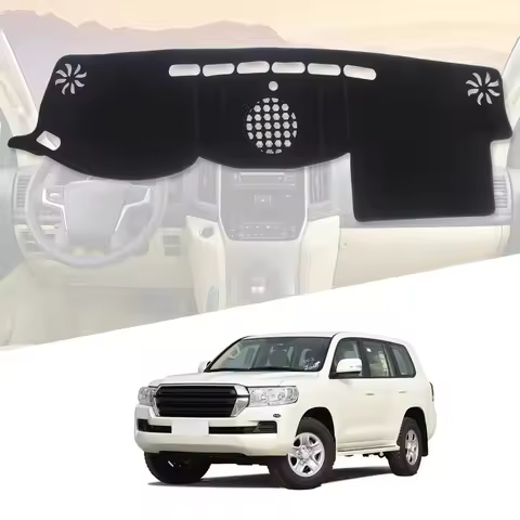 Dashboard Cover Pad for Toyota Land Cruiser LC200 2016 - 2021 Dash Mat Dashmat Accessories Sunshade
