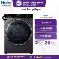 Haier 12kg Heat Pump Dryer / I-Refresh / 525mm XL Drum / Anti-Tangling / Sensor Dry - HD120-AR959S8