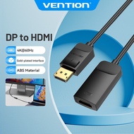 Vention DP to HDMI Adapter DisplayPort Male to HDMI Female 4K 30HZ 1080P 60HZ Cable Converter for Pr
