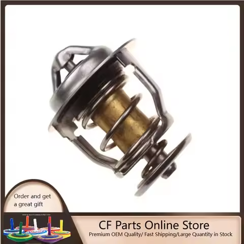 2PCS Thermostat 129155-49800 for Yanmar 3TNV84 Komatsu PC30MR-2 PC30MR-2-A PC30MR-2-B PC30MR-2-C PC3