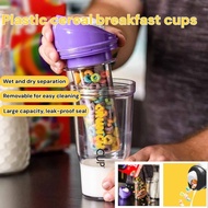 Oatmeal Cup/On-the-Go Crunch Cup/Breakfast Cereal Oats Cup Breakfast Yogurt Cereal Food Bottle
