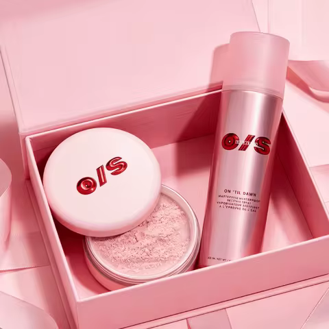 6 Color Setting Powder Matte Lasting Oil Control Hidden Honey Powder Pore Setting Powder&143ml Water