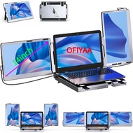 [P7tJd] OFIYAA 14นิ้ว P2แบบพกพา Triple Monitor สำหรับแล็ปท็อปหน้าจอ Extender เหมาะสำหรับแล็ปท็อปทุกรุ่นและโทรศัพท์มือถือแบบพกพา Dual Monitor FHD1080p Ips รองรับ C-Type Travel Laptop Monitor Extender Mac/windows/ android/Linux/Chrome OS/โทรศัพท์