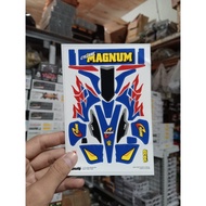 DECAL MINI 4WD CYCLONE MAGNUM / STICKER TAMIYA CYCLONE MAGNUM PREMIUM