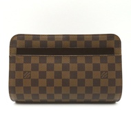 LOUIS VUITTON 聖路易斯 手拿包 第二包 N51993 Damier Ebene 二手 LV