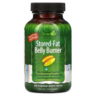 Irwin Naturals Stored-Fat Belly Burner-60 Liquid SoftGels, Weight Management