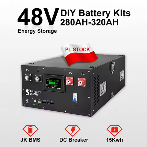 Pre-sale DIY 48V Box with JK 16S 200A Smart BMS LiFePO4 Battery Case 51.2V DIY Kits 280AH 300AH 320A