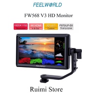 Feelworld FW568 V3 HD Monitor 4k 6-inch DSLR stabilizer