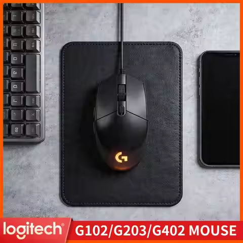 Logitech G102 Gaming Mouse, 8x Faster Than Standard Mice, RGB Backlit, 6 Keys, Ergonomic Design for 