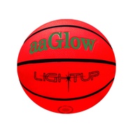 Glow in The Dark Basketball Teen Boy Glowing Red Basketball Light Up LED Night Ball Toy Games Kids G