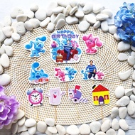 satu set hiasan kue ulang tahun cake topper karakter blues clues