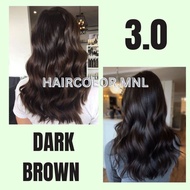 BREMOD 3.0 DARK BROWN HAIR COLOR SET WITH OXIDIZER (100ML)