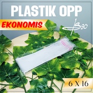 OPP plastic 6x16cm / Economical OPP plastic bag / seal plastic / 6x16 cm glue plastic Economical Con