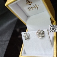 Bông tai bạc Hình phi tiêu Naruto B18 đính đá KHÔNG ĐEN KHÔNG BAY MÀU KHÔNG GÂY DỊ ỨNG KHI ĐEO 1548