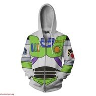 Toy Story Costume For Adult  Buzz Lightyear Woody Jacket For Men Western Cow Boy Hoodies Pants 3d Pr