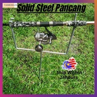 Solid Steel Besi Pancang Besi Pancing Iron Rod Stand Fishing Pond Pancang Besi Kolam Pancing Kolam A