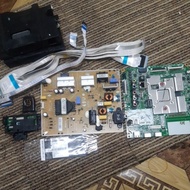 LG49UN7200PTF MAIN BOARD POWER BOARD MAIN LVDS WIFI BOARD SWITCH NO OFF
