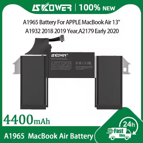 SKOWER A1965 Battery for APPLE MacBook Air 13 inch A1932 2018 2019 A2179 Early 2020