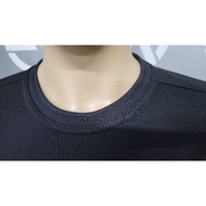 Lightweight Microfiber Plain Tshirt Black (S-8XL)