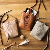 【長期可訂】貓部  貓尾高舉的小斜背包 Felissimo